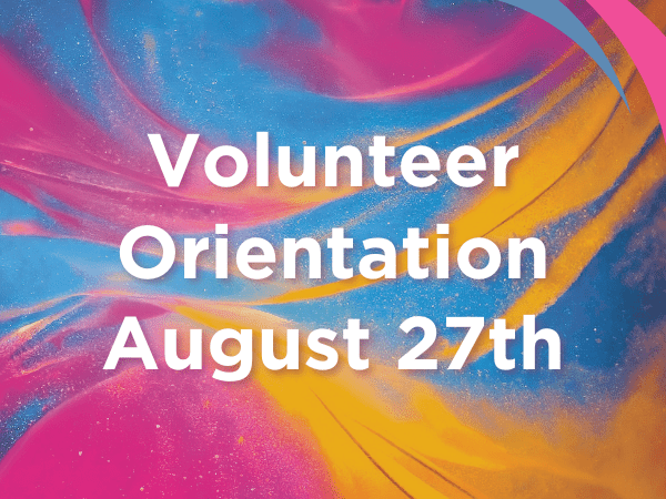 Volunteer orientation header